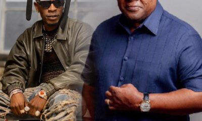 Shatta Wale and John Dramani Mahama